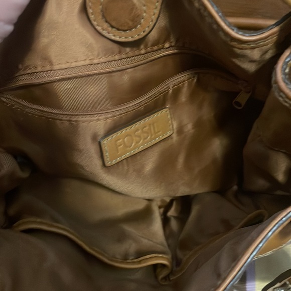 Fossil Key multicolor canvas bag - Picture 3 of 7